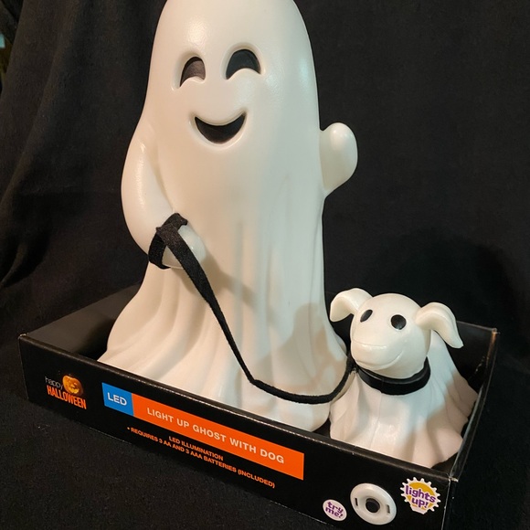 Light up Ghost with Dog Super Cute!! - Picture 3 of 7